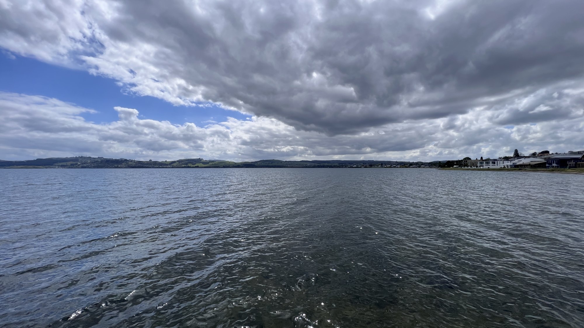 Lake Taupo in New Zealand